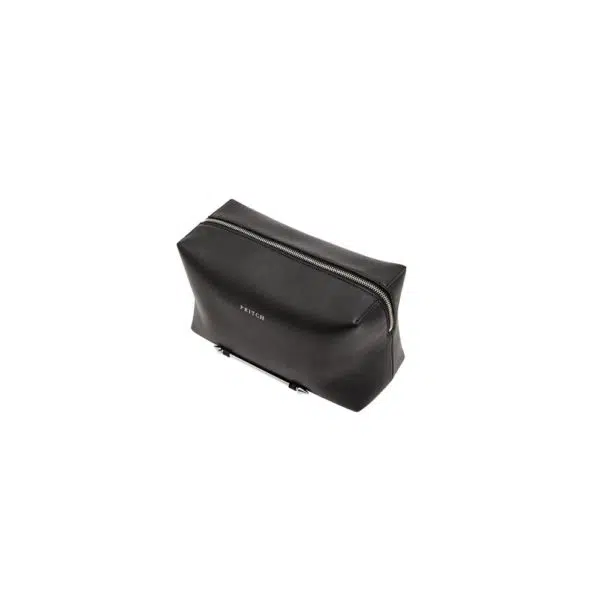 Pritch London Pierced cosmetic pouch black bag, view 3