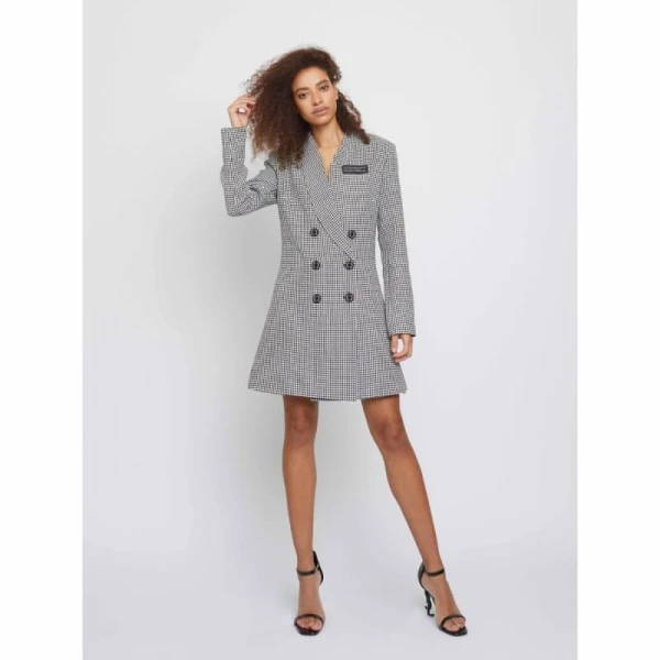 The deactivate black & white houndstooth dress Clothing All Day Wear Luxury Shoes 