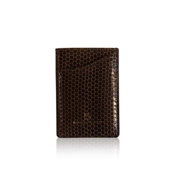 Crocodile leather shiny blue cardholder Accessories Bangkok Bootery Luxury Shoes 