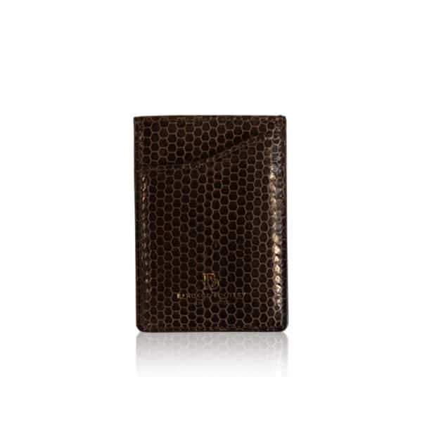 Crocodile leather shiny blue cardholder Accessories Bangkok Bootery Luxury Shoes 