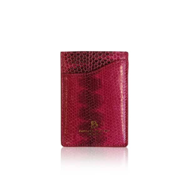 Crocodile leather shiny blue cardholder Accessories Bangkok Bootery Luxury Shoes 