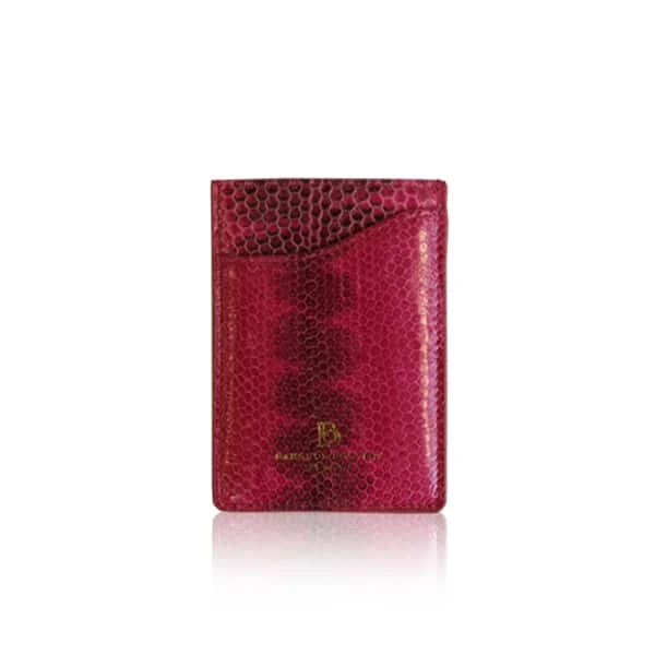 Crocodile leather shiny blue cardholder Accessories Bangkok Bootery Luxury Shoes 