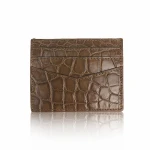 Crocodile leather shiny blue cardholder Accessories Bangkok Bootery Luxury Shoes 