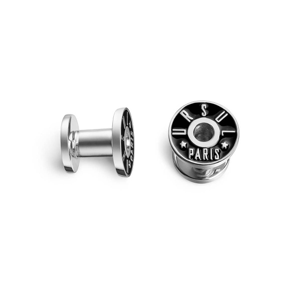 Black cufflinks u links Men Accessories Luxury Shoes 