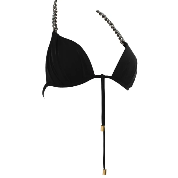 Dulcet golden details in white bikini bottom Beachwear bikini bottom Luxury Shoes 