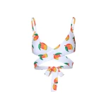 Sol swimwear white bardado top Beachwear Africa Luxury Shoes 
