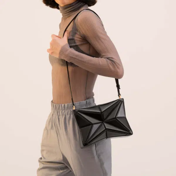 Mlouye Atlas black bag, view 2