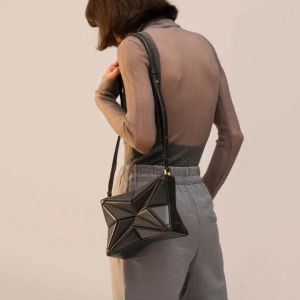 Mlouye Atlas black bag, view 3