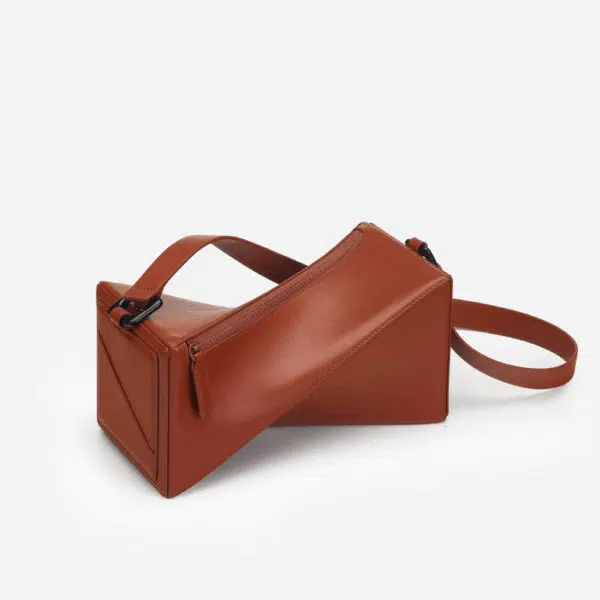 Mlouye Stormi cognac bag, view 3