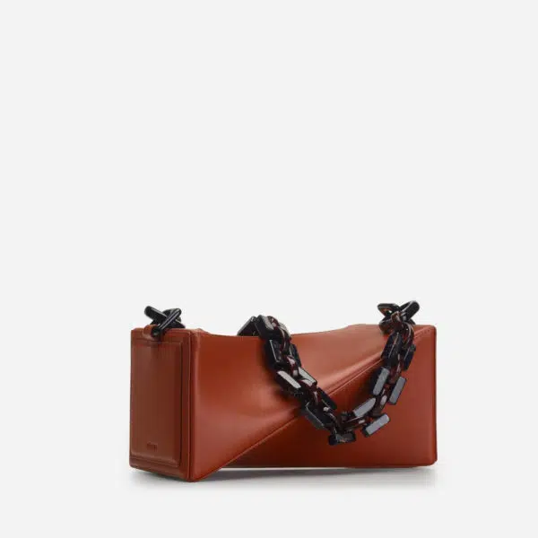 Mlouye Stormi cognac bag, view 2