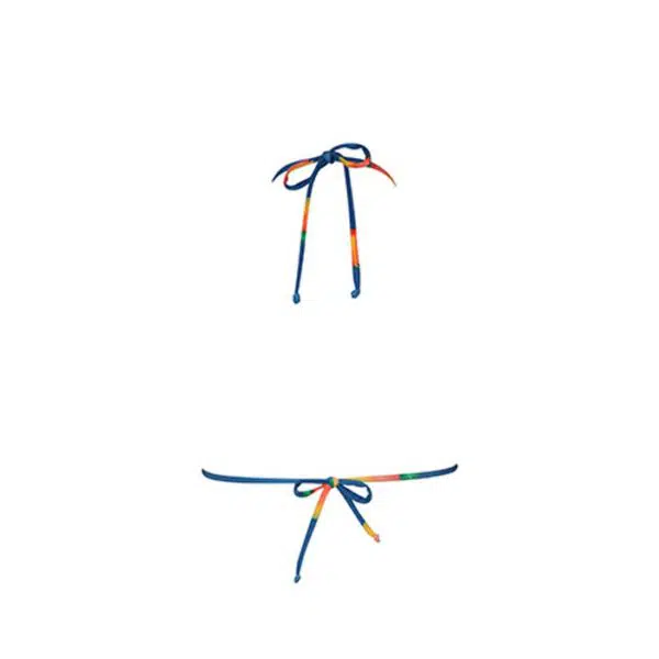 Verdelimon Moa swimwear blue mangos top, view 2
