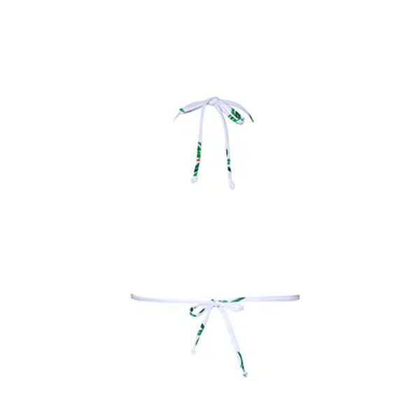Verdelimon Moa swimwear white bardado top, view 2