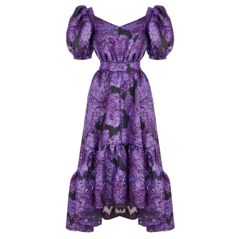 Grape topaz dress Clothing designer dress Luxury Shoes 