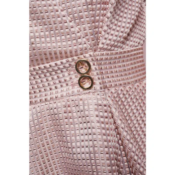 Poca & Poca Disco goddess pink a line dress, view 7
