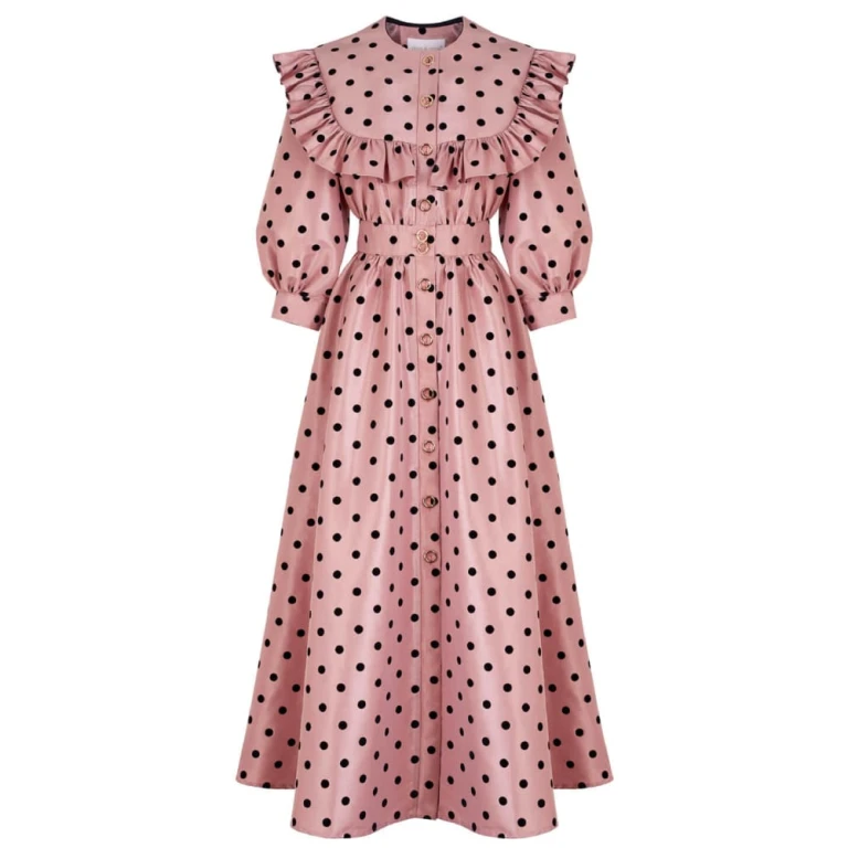 Dark cicada monochrome midi dress Clothing dress Luxury Shoes 