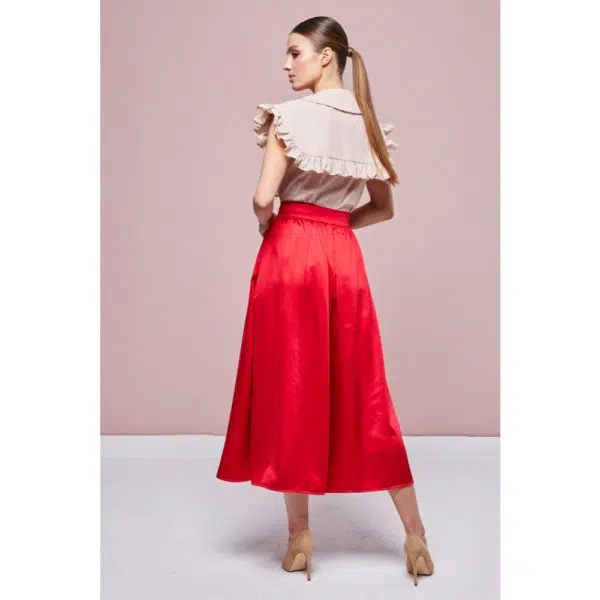 Poca & Poca Love garden white red blouse, view 5