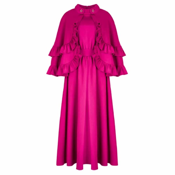 Poppy hills red midi dress Clothing dress Luxury Shoes 