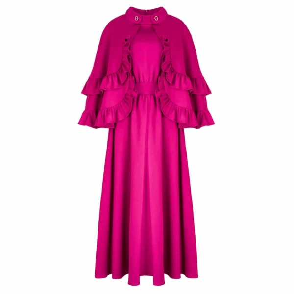 Poppy hills red midi dress Clothing dress Luxury Shoes 