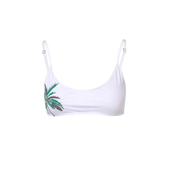 Sol swimwear white bardado top Beachwear Africa Luxury Shoes 