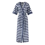 Blue dots swimwear cover up – One Size   Luxury Shoes 