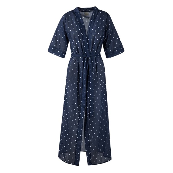 Blue dots swimwear cover up – One Size   Luxury Shoes 