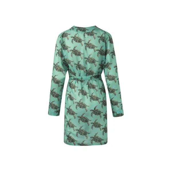 Verdelimon Turtles swimwear cover up, view 2