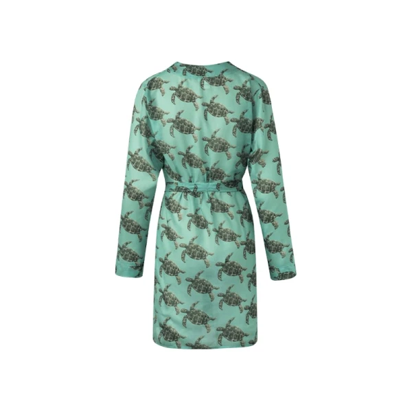 Blue dots swimwear cover up – One Size   Luxury Shoes 