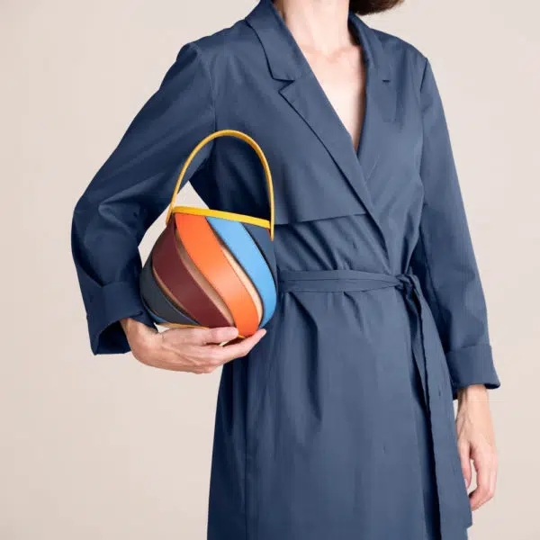 Mlouye Helix multicolor bag, view 2