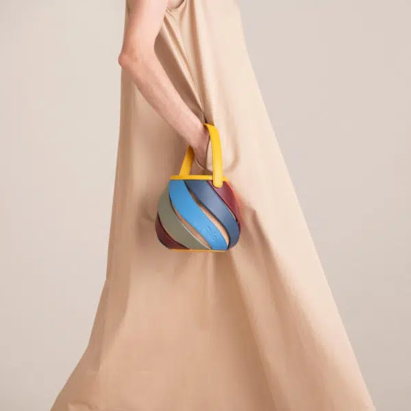 Mlouye Helix multicolor bag, view 5