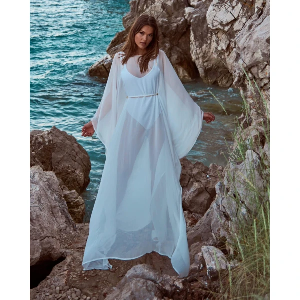 Vellichor overlay in white beachwear dress Beachwear beachwear Luxury Shoes 