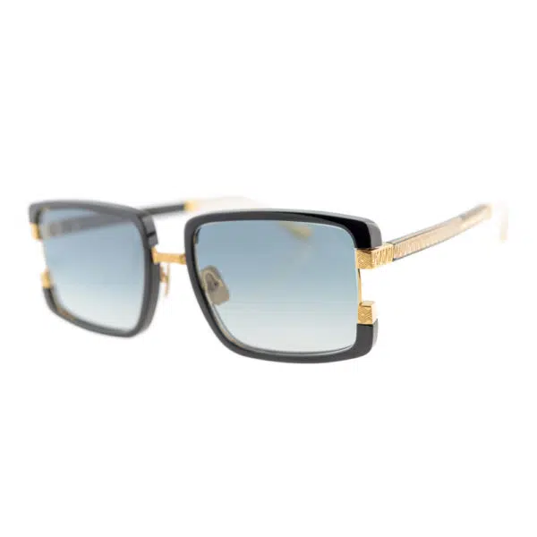 Anna-Karin Karlsson Too handsome sun black gold sunglasses, view 2