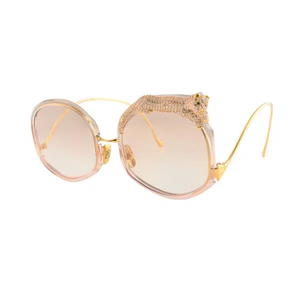 Anna-Karin Karlsson Rose et le rêve sun tobacco sunglasses, view 2