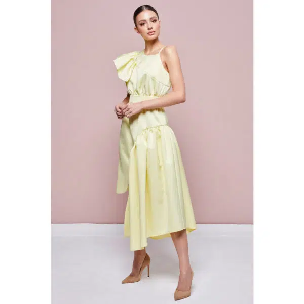 Poca & Poca Gemstone allure pastel citrin dress, view 4