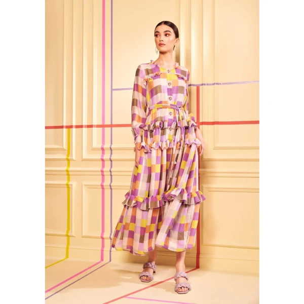 Forget me not blue jumpsuit Clothing exclusive design Luxury Shoes 