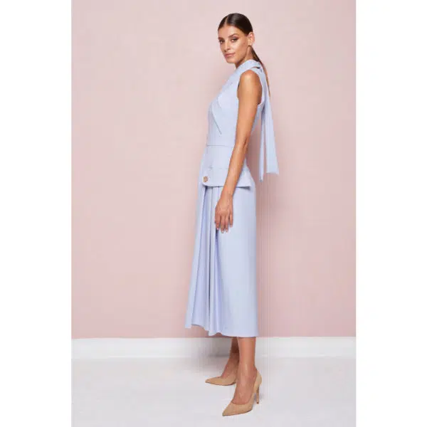 Poca & Poca Forget me not blue jumpsuit, view 4