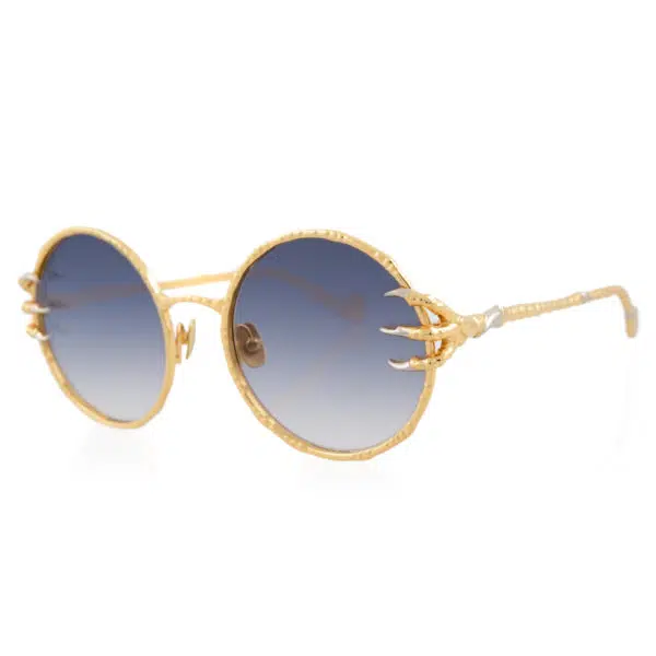 Anna-Karin Karlsson The claw & the moon gold grey sunglasses, view 2