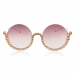 Half moon white gold sunglasses Accessories limited edition Luxury Shoes 