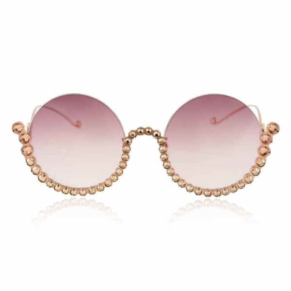 Half moon white gold sunglasses Accessories limited edition Luxury Shoes 