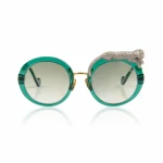 Half moon white gold sunglasses Accessories limited edition Luxury Shoes 