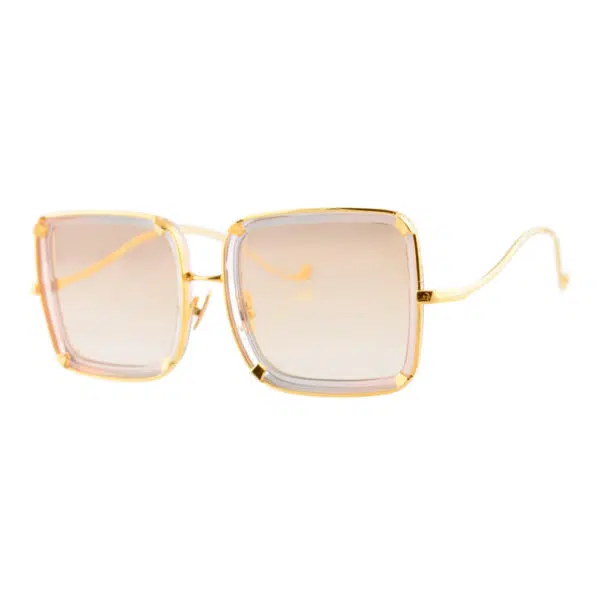 Anna-Karin Karlsson white moon tobacco sunglasses, view 2