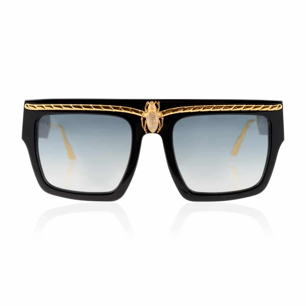 New 45335 (2) white moon black sunglasses Accessories limited edition Luxury Shoes