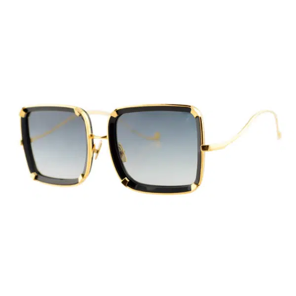 Anna-Karin Karlsson white moon black sunglasses, view 2