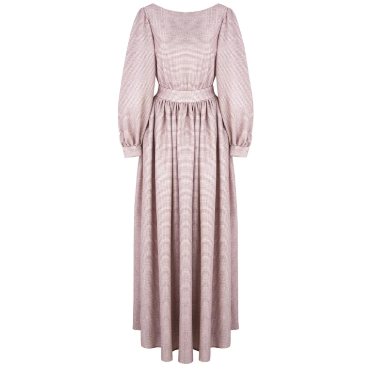 Rosè bellini pink embossed dress Clothing dress Luxury Shoes 