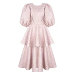 Rosè bellini pink embossed dress Clothing dress Luxury Shoes 
