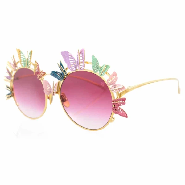 The butterfly gold sunglasses Accessories butterfly Luxury Shoes 
