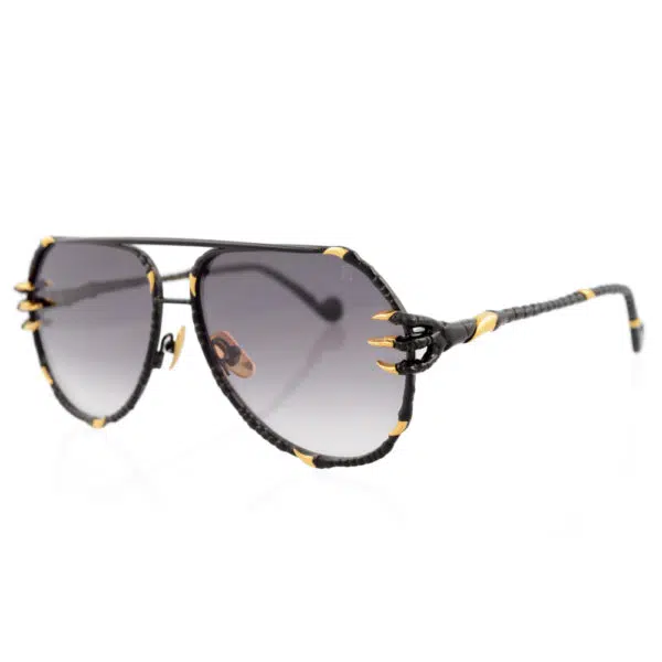 Anna-Karin Karlsson The claw pilot black sunglasses, view 2