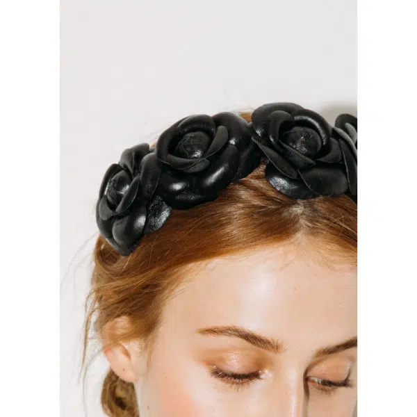 Jennifer Behr Camellia headband, view 4