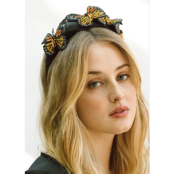 Jennifer Behr Monarch headband, view 3