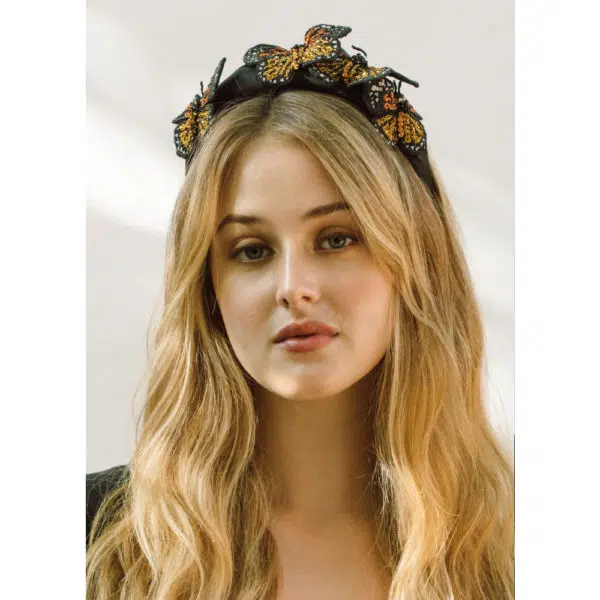 Jennifer Behr Monarch headband, view 2