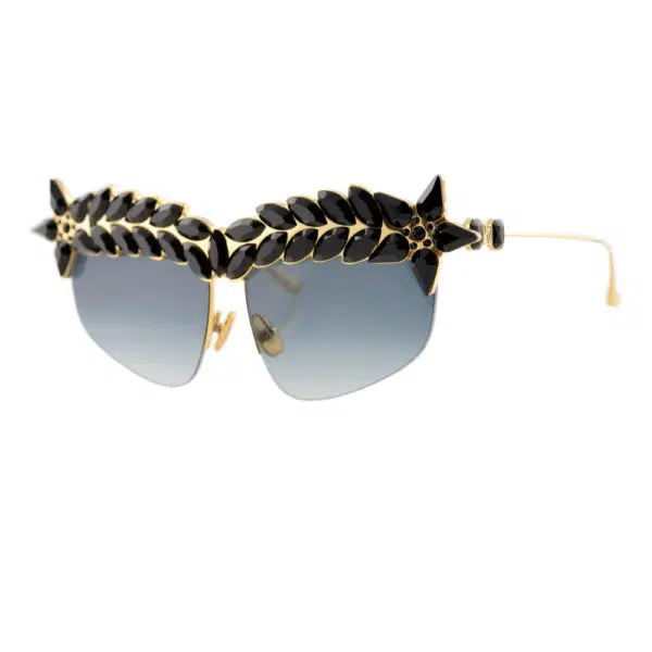 Anna-Karin Karlsson Decadent too black sunglasses, view 2